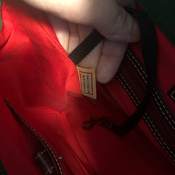 Dooney & Bourke Crimson Florentine Smith Bag - Picture 10 of 13